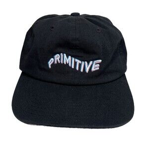 Primitive Hat Cap Mens Adjustable Mens Strapback Black Logo Blue Pink Cotton
